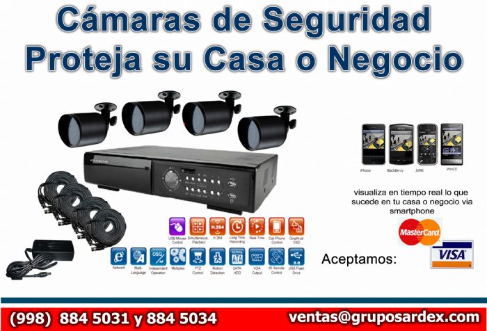 Cámaras de Seguridad CCTV